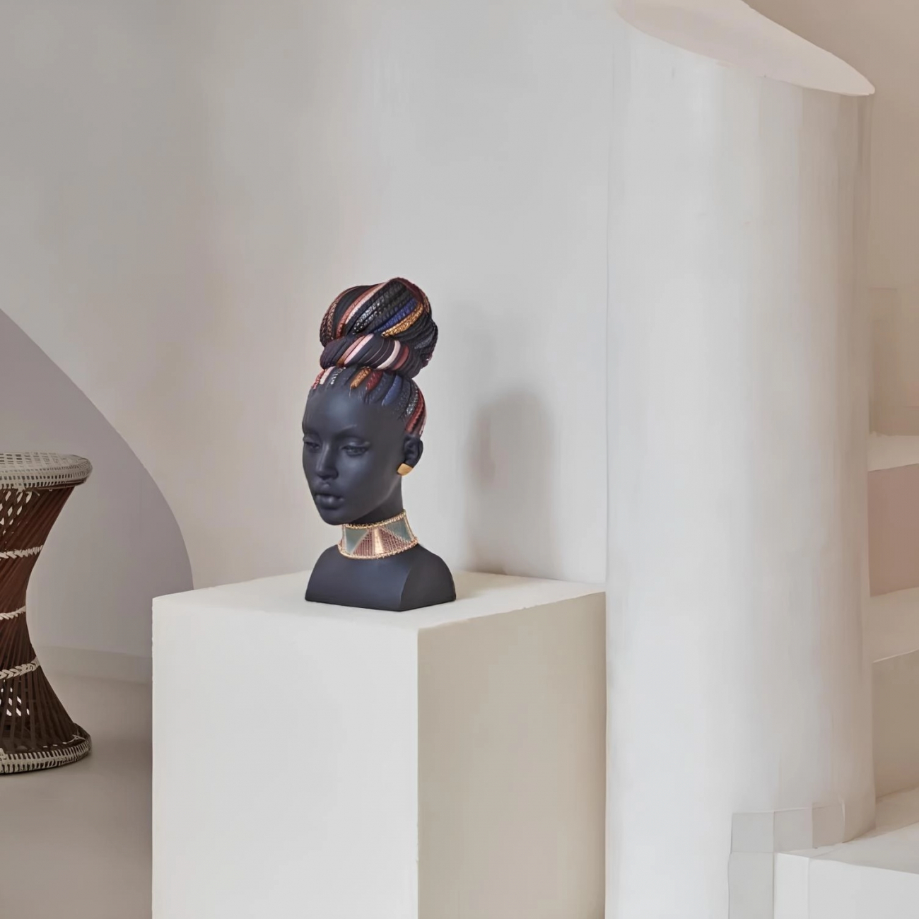 Статуэтка Африканские цвета 39 см фарфор – 2