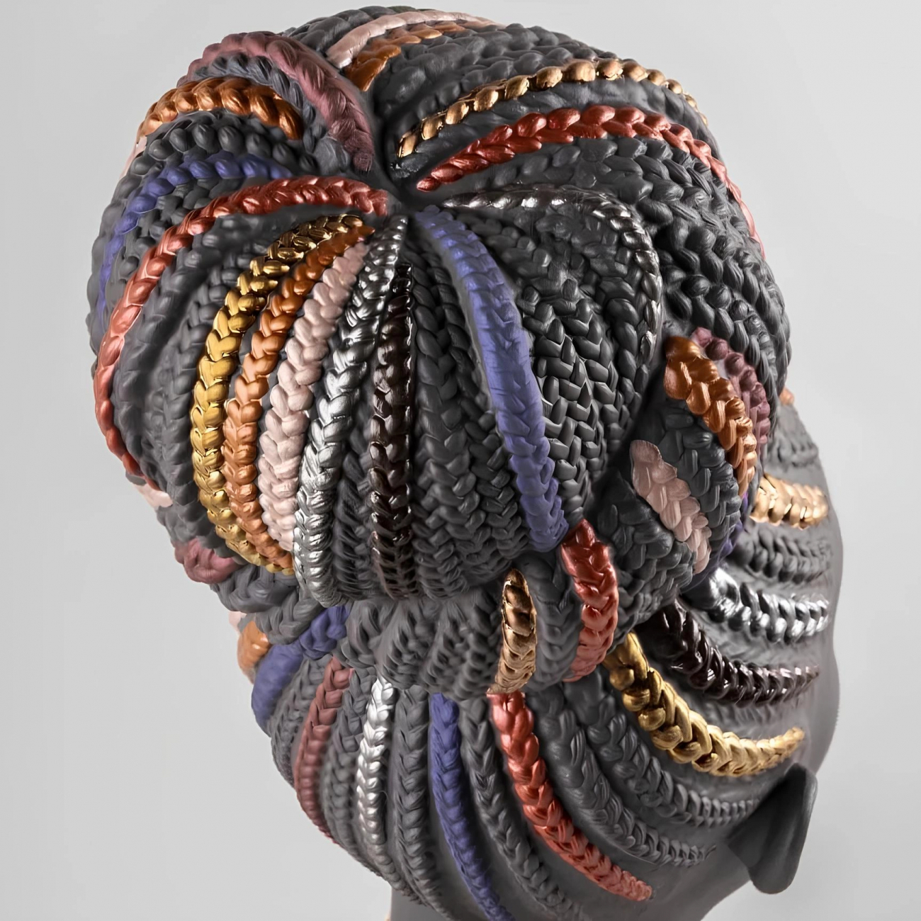 Статуэтка Африканские цвета 39 см фарфор Lladro 01009710