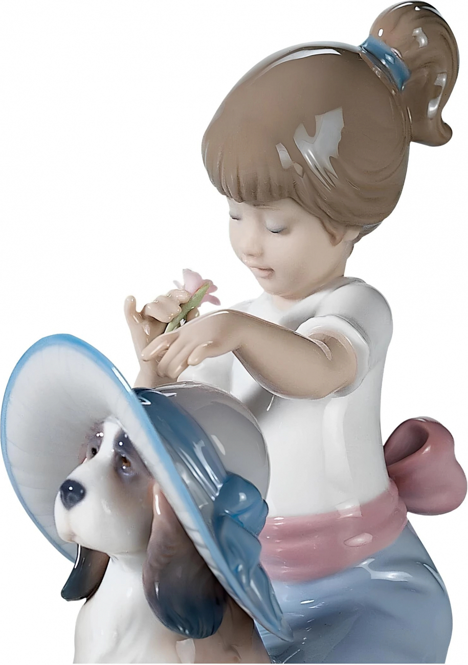 Статуэтка Элегантное прикосновение 15 см фарфор Lladro 01006862