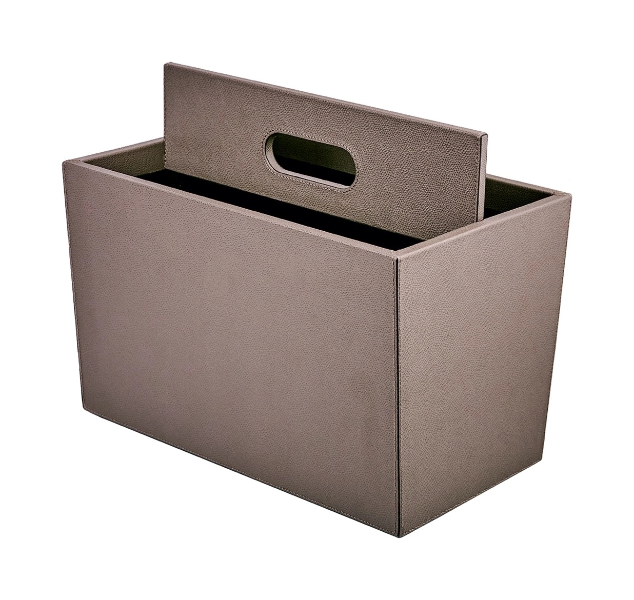 Журнальница DAILY 36х31 см кожа дымчатая