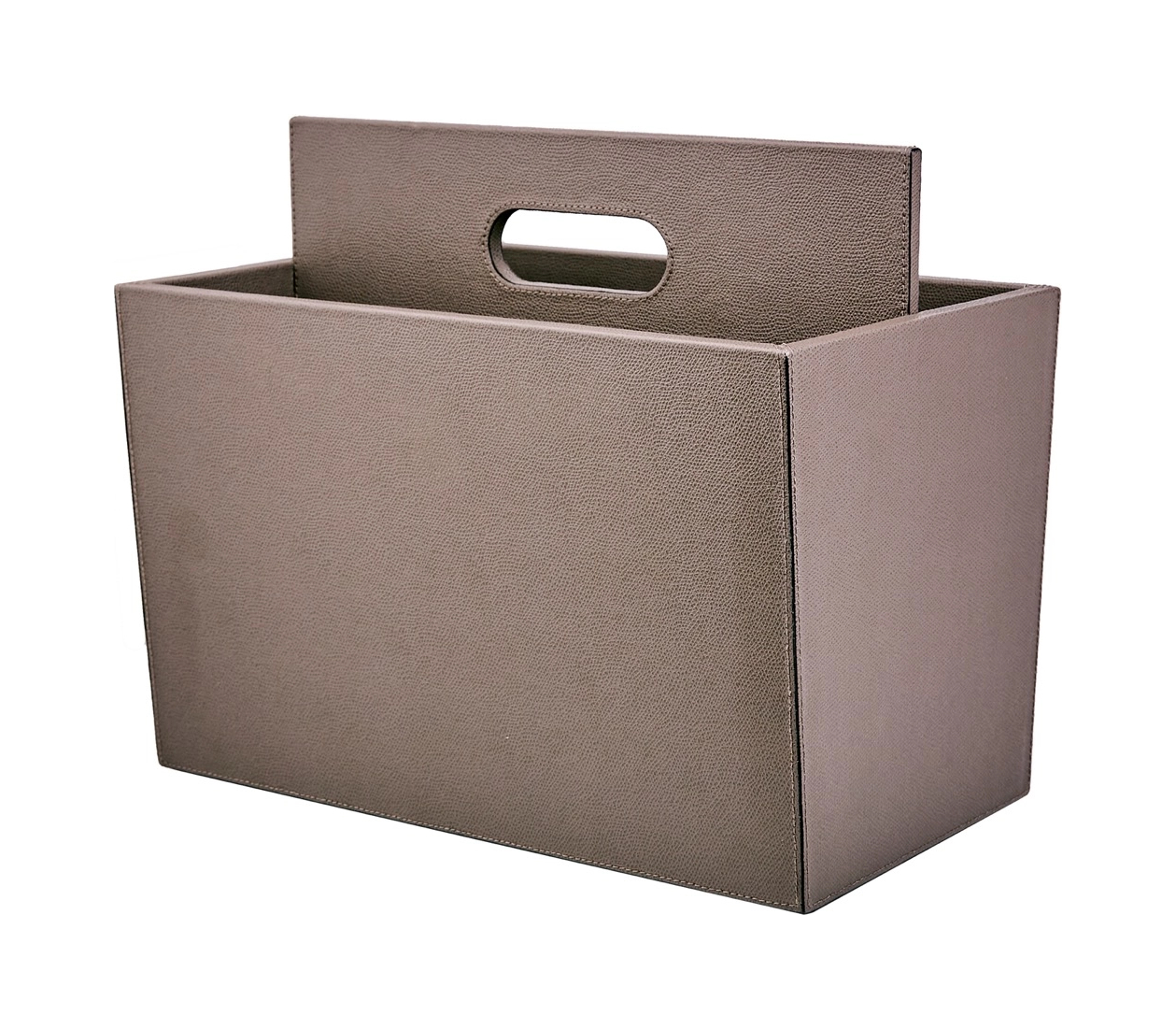 Журнальница DAILY 36х31 см кожа дымчатая GIOBAGNARA HA011G24ST24