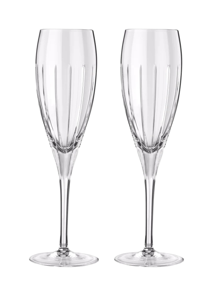 Набор из 2-х бокалов для шампанского IRIANA 170 мл хрусталь