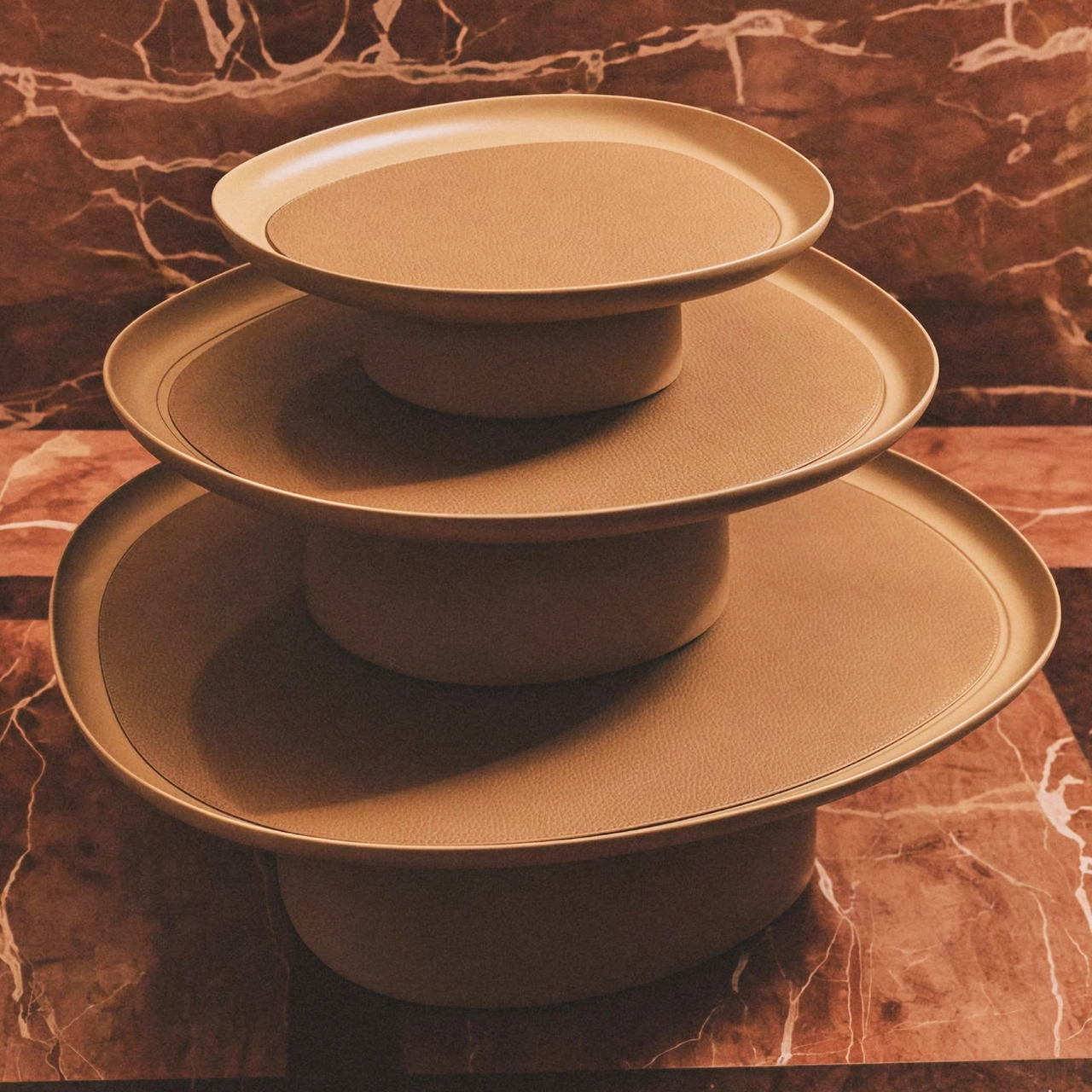 Поднос MARIS 36.5 x 31.5 см капучино – 2