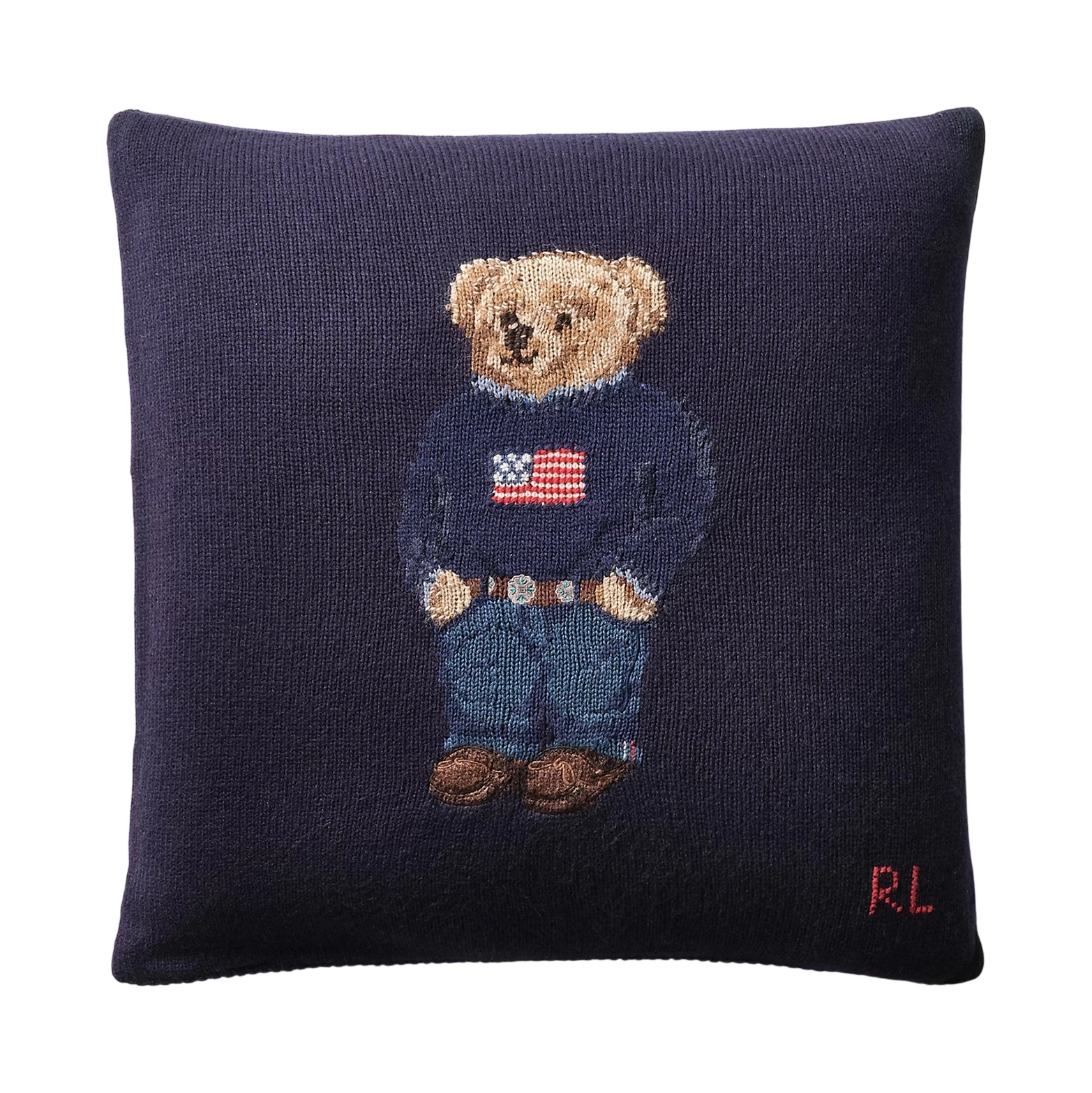 Декоративная подушка POLO BEAR 51х51 с медведем