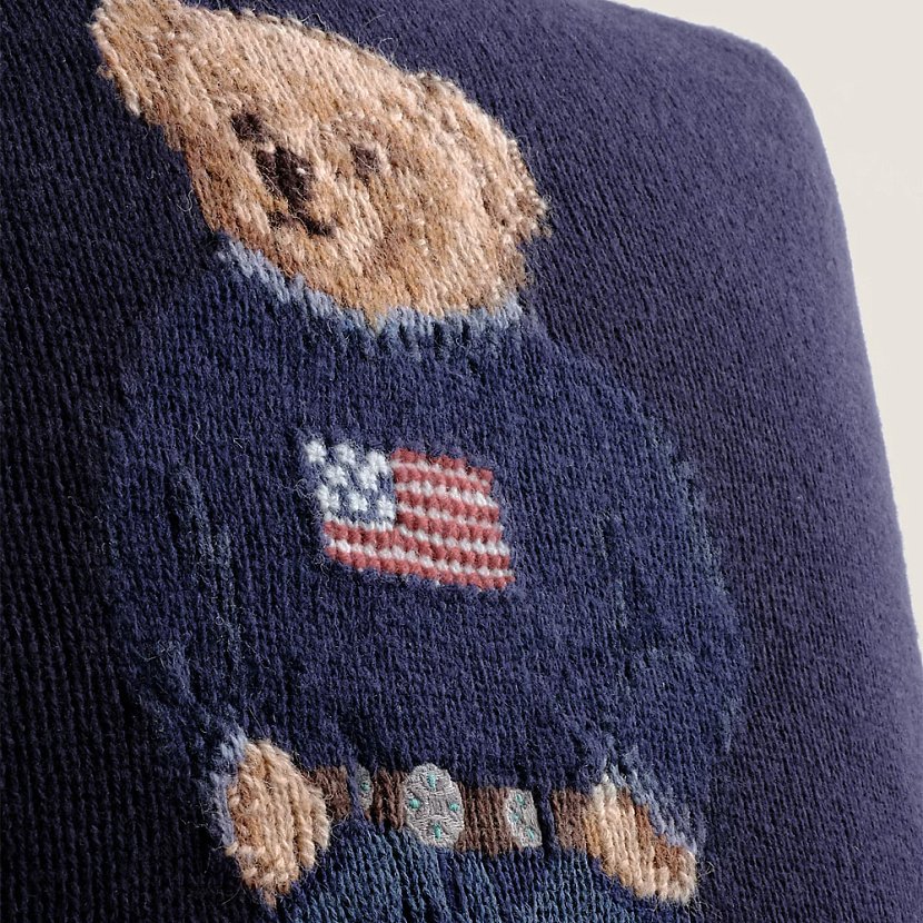 Декоративная подушка POLO BEAR 51х51 с медведем – 2