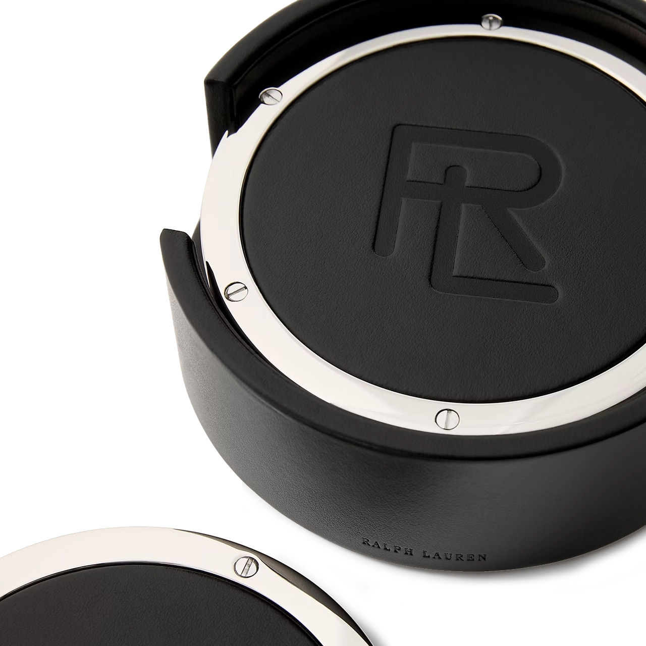 Подставки для стаканов STACKED 4 шт кожа – 2