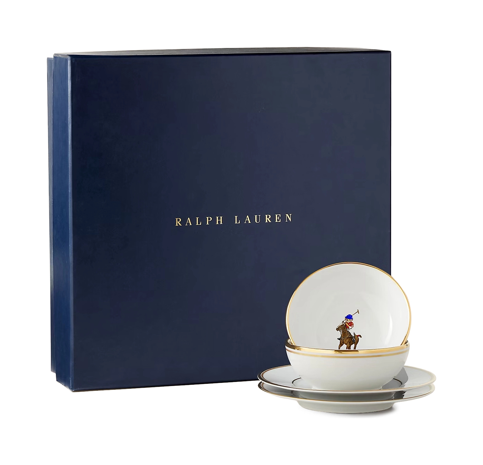 Набор из 4 тарелок POLO BEAR LUNAR фарфор – 2