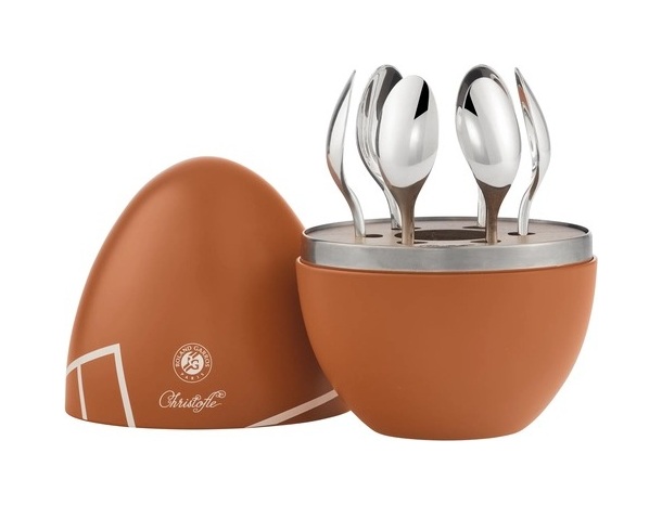 Набор кофейных ложек Christofle Mood Coffee Roland-Garros