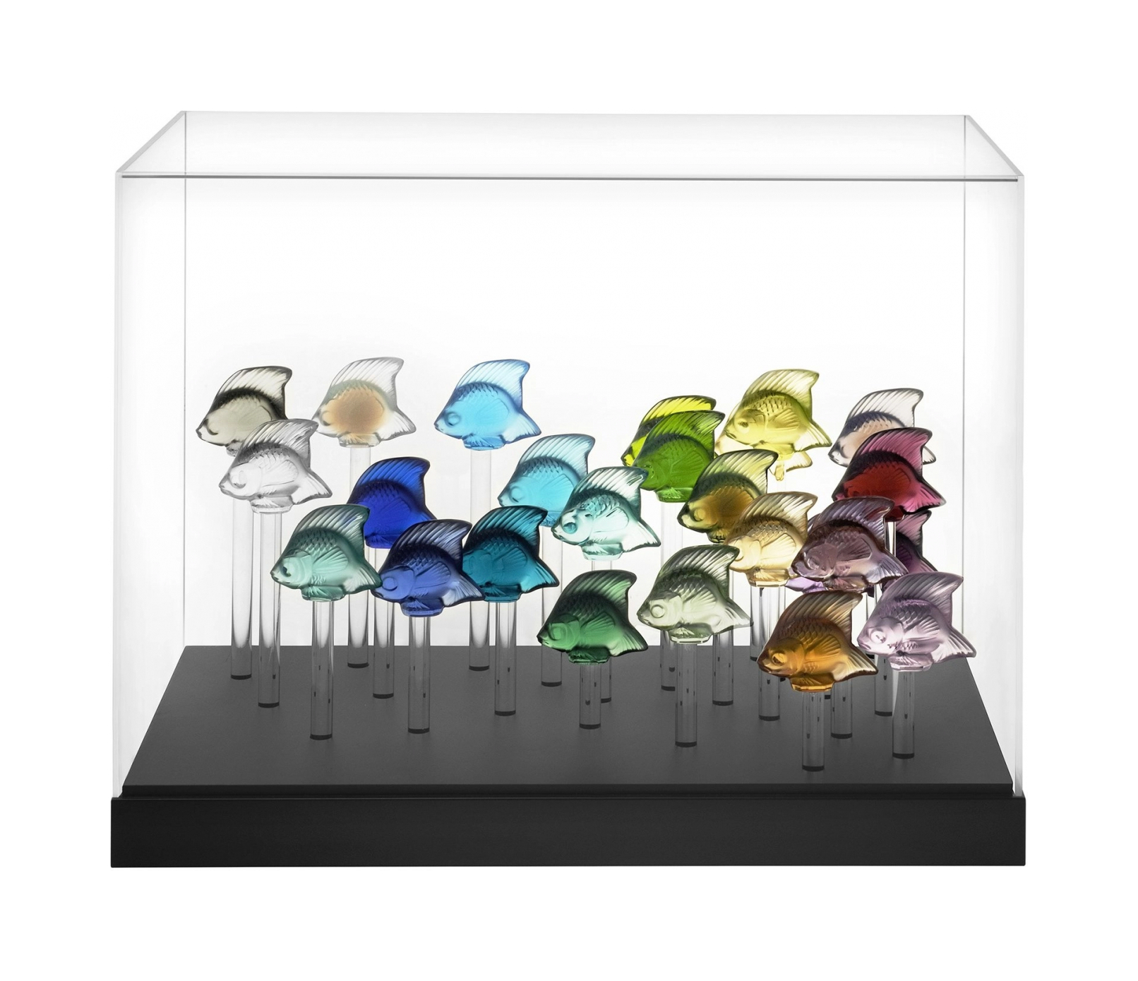 Аквариум для 25-ти рыбок прямоугольный 33 см плексиглас Lalique 10720500