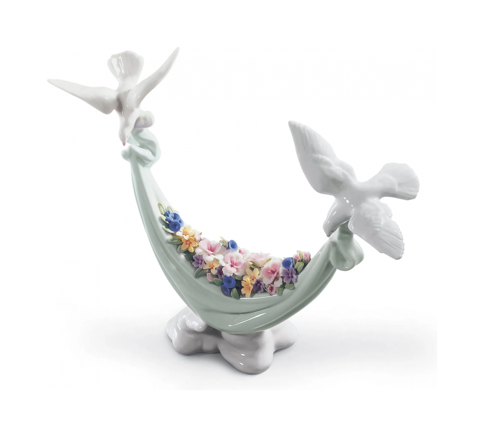 Статуэтка Лепестки мира 22 см фарфор Lladro 01006579