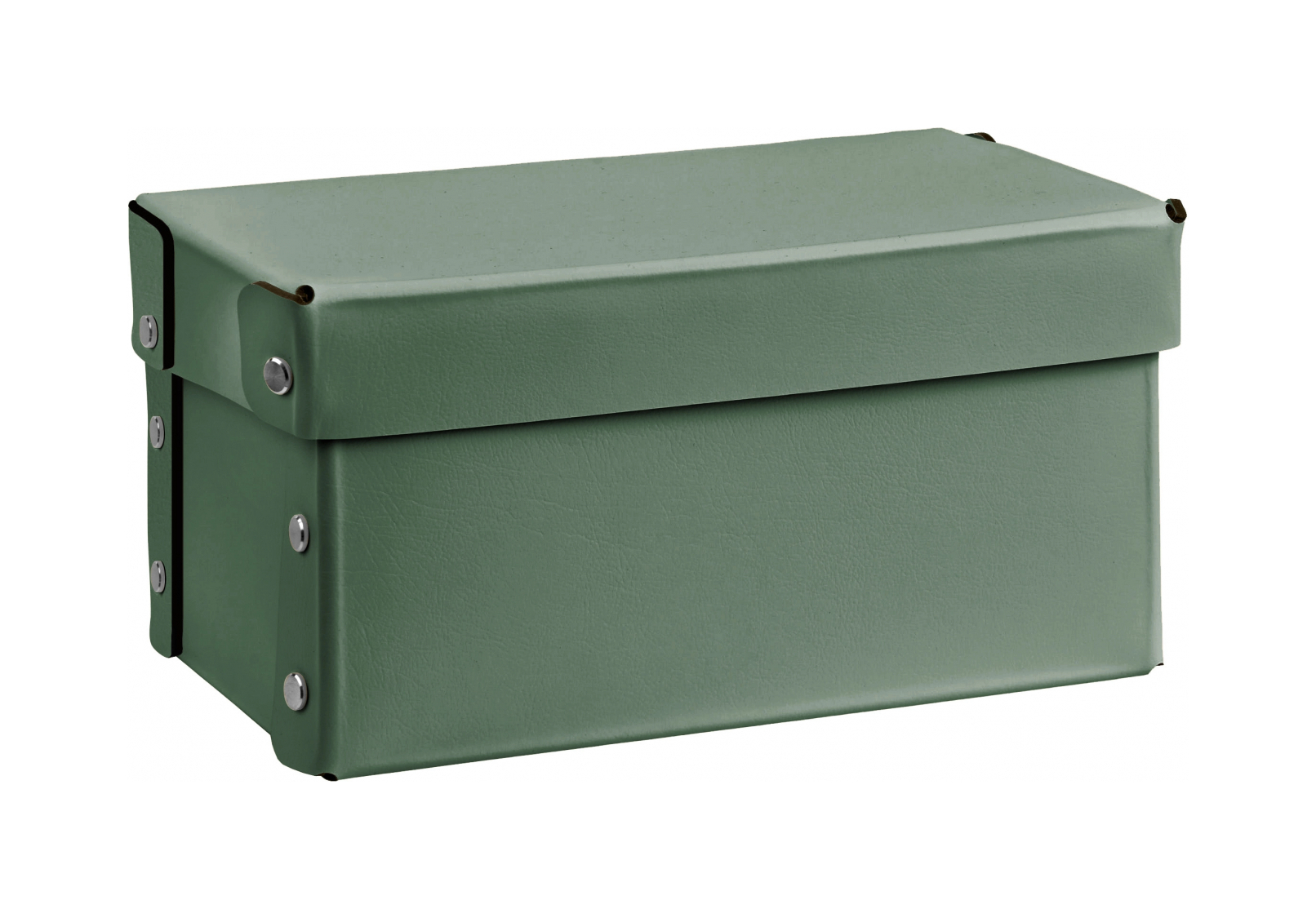 Коробка для хранения FORTIS 25x16 см эвкалипт, кожа