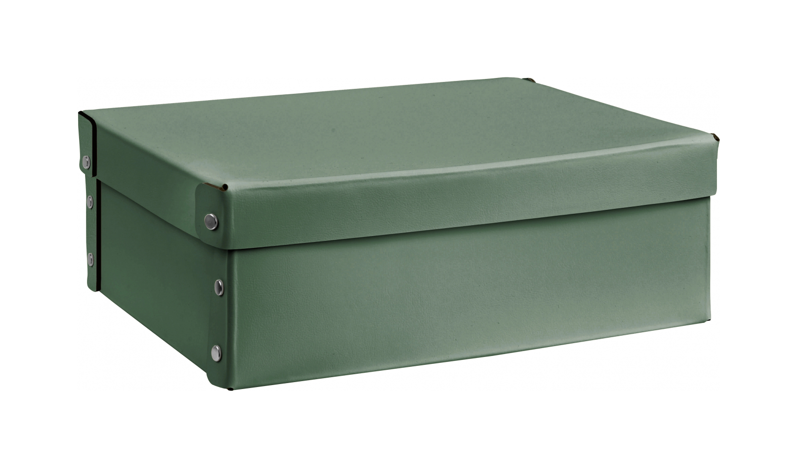 Коробка для хранения FORTIS 36х30 см эвкалипт, кожа
