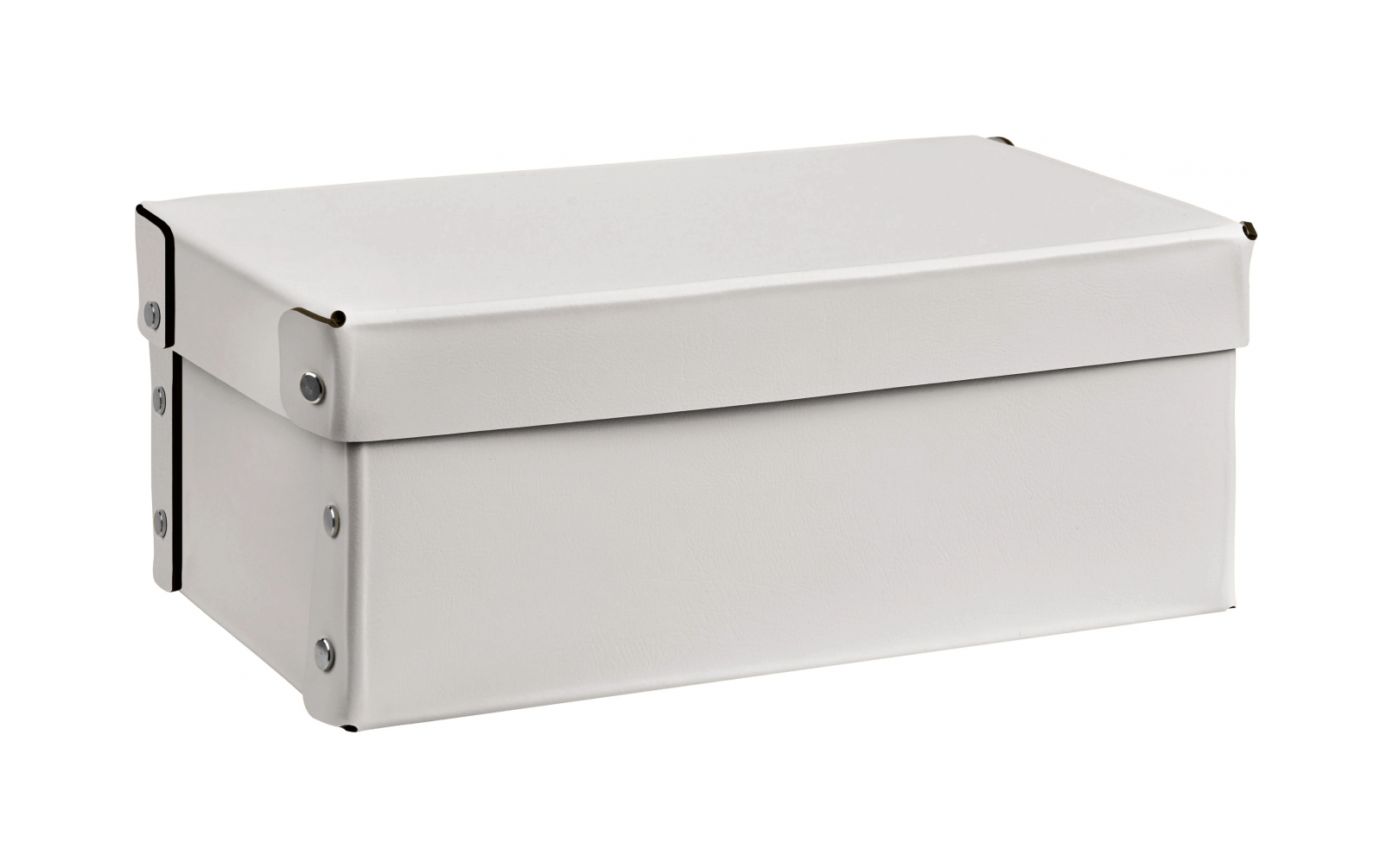 Коробка для хранения FORTIS 32x20 см устричная, кожа