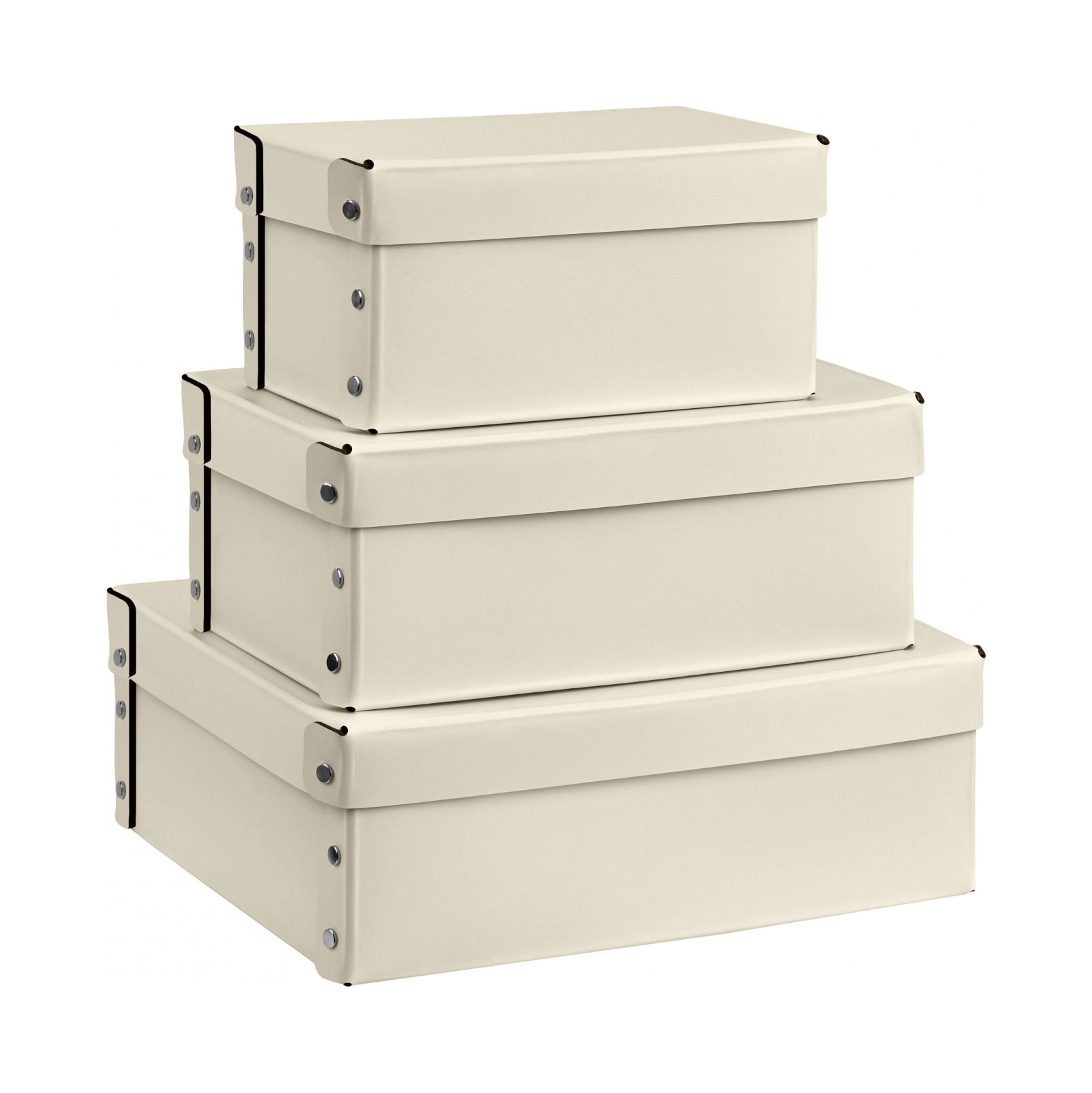 Коробка для хранения FORTIS 32x20 см панна кота, кожа – 2