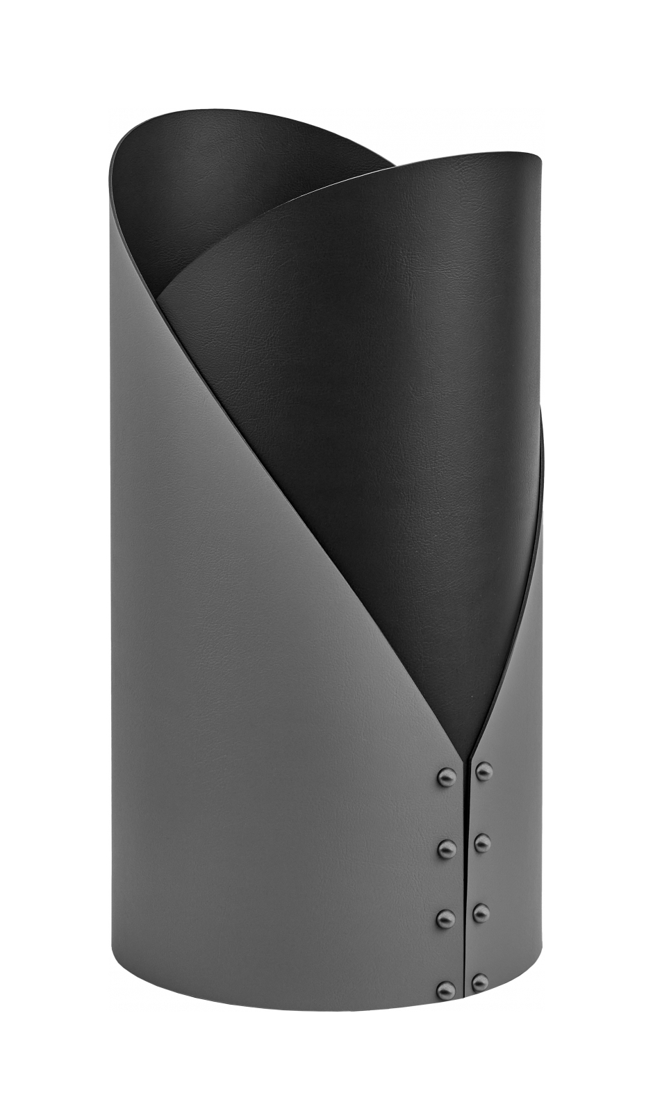 Корзина ADJ ELEGIA 45 см серая, кожа