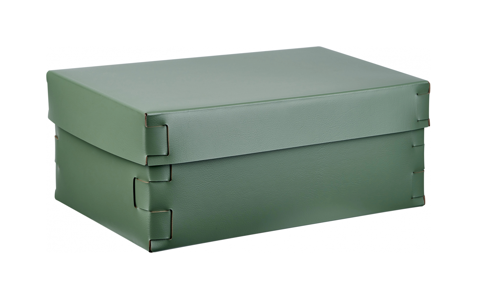 Коробка для хранения SNOB 32x20 см эвкалипт, кожа