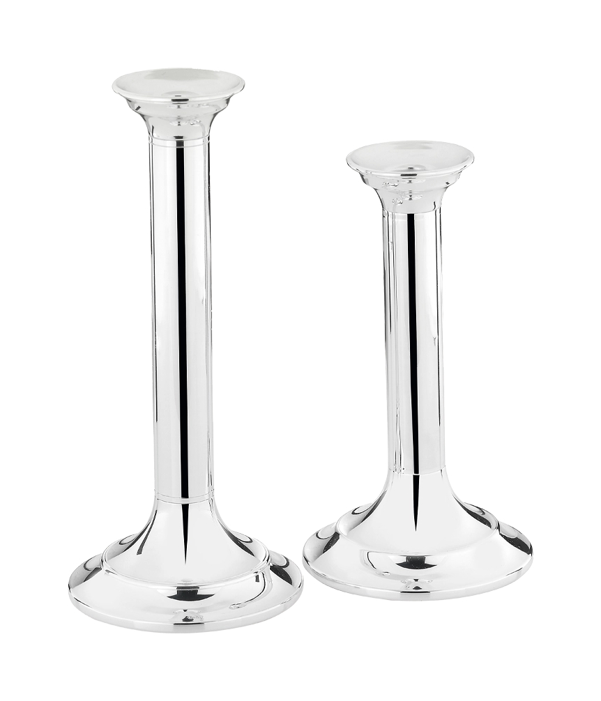 Подсвечник COLONNA 18 см посеребрение – 2