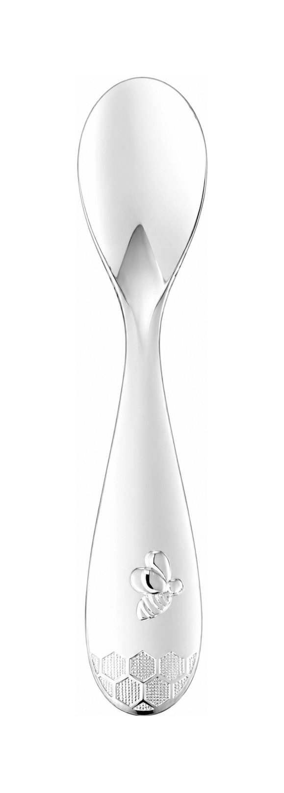 Ложка детская BeeBee 13 см серебристая Christofle B00082218