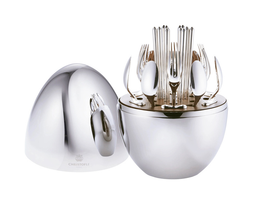 Christofle MOOD ASIA в яйце 24 предмета